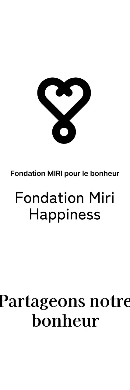 Fondation du bonheur avec une sensation de douceur et de chaleur