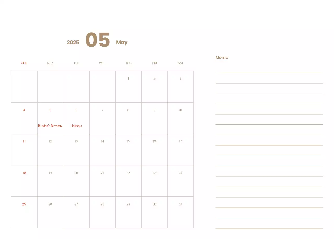 Word calendar with cozy illustrations and Bible verses on a light blue background