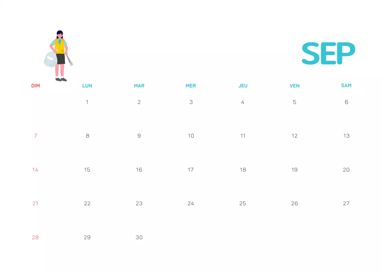 Une fondation sociale qui célèbre les fêtes de fin d'année avec des illustrations colorées de personnes et de la planète.