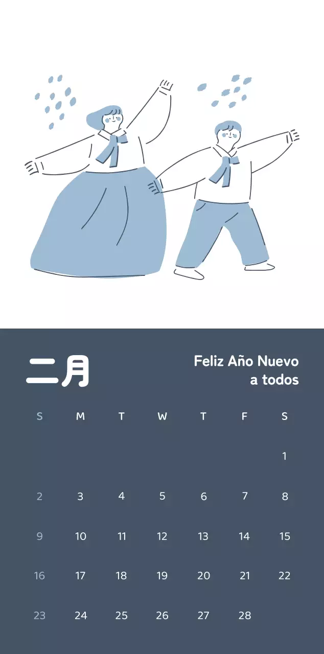 Calendarios con ilustraciones coloristas y emotivas