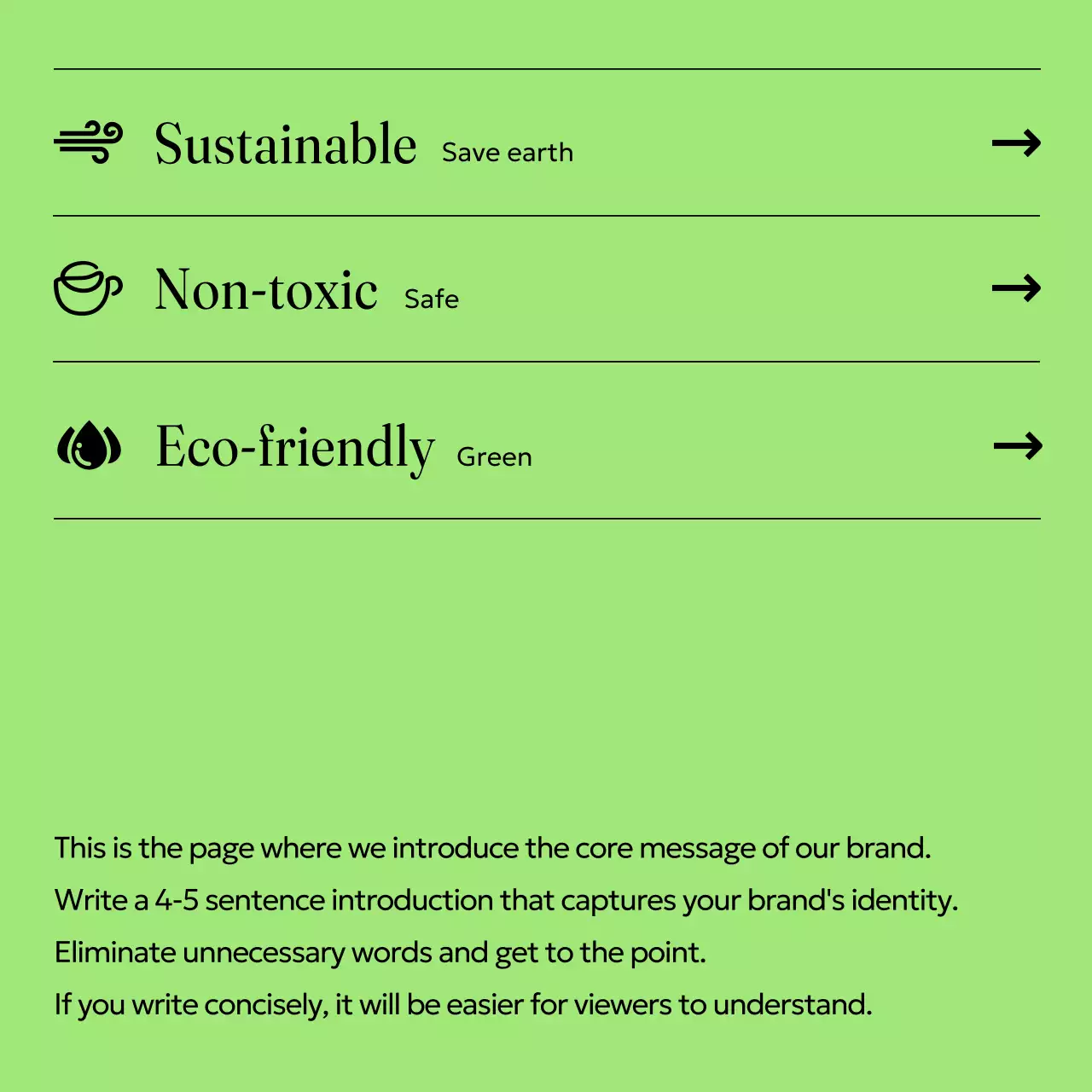Green Minimalist Beauty Promotion Instagram Carousel
