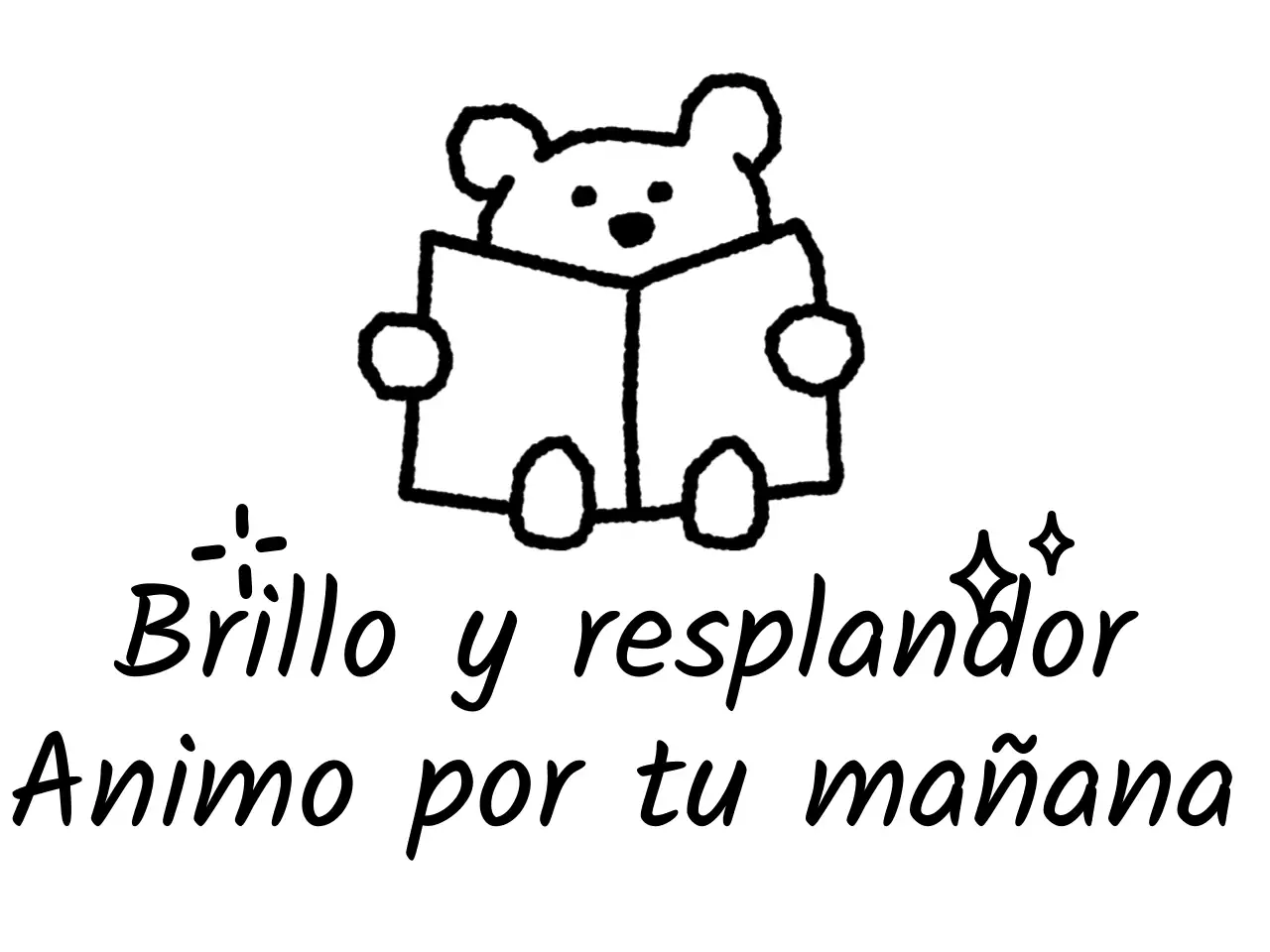 Promoción con frases bonitas y alentadoras