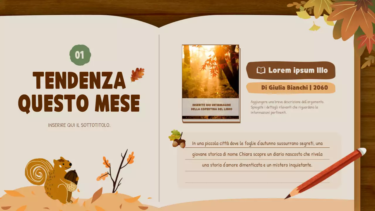 Raccomandazioni per i libri della casa editrice Autunno Naturale Marrone e Beige