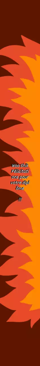 Écharpe de fin d'études avec passion