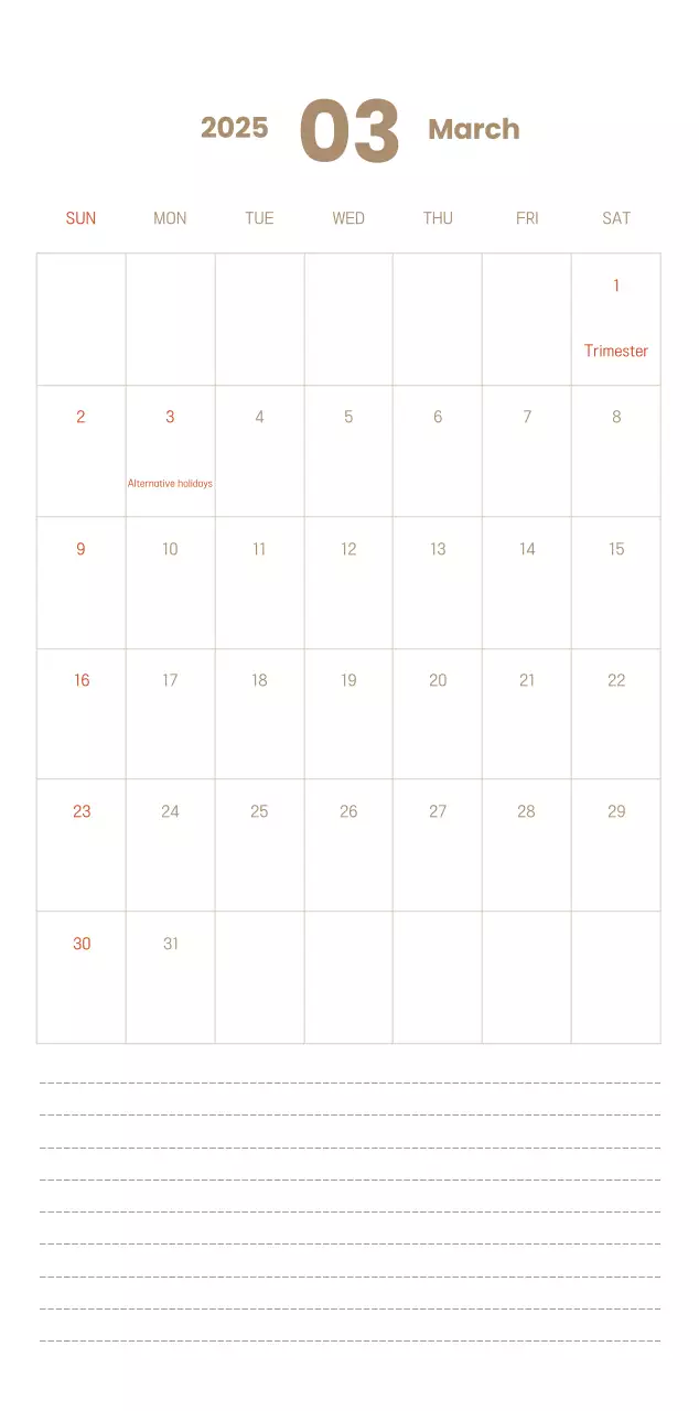 Word calendar with cozy illustrations and Bible verses on a light blue background