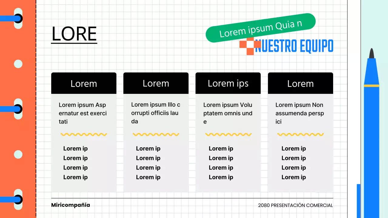 Una introducción kitsch al libro de cultura corporativa en azul claro y naranja