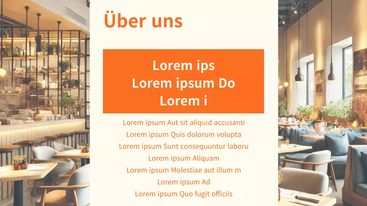 Orange's Neat Guide für Restaurants