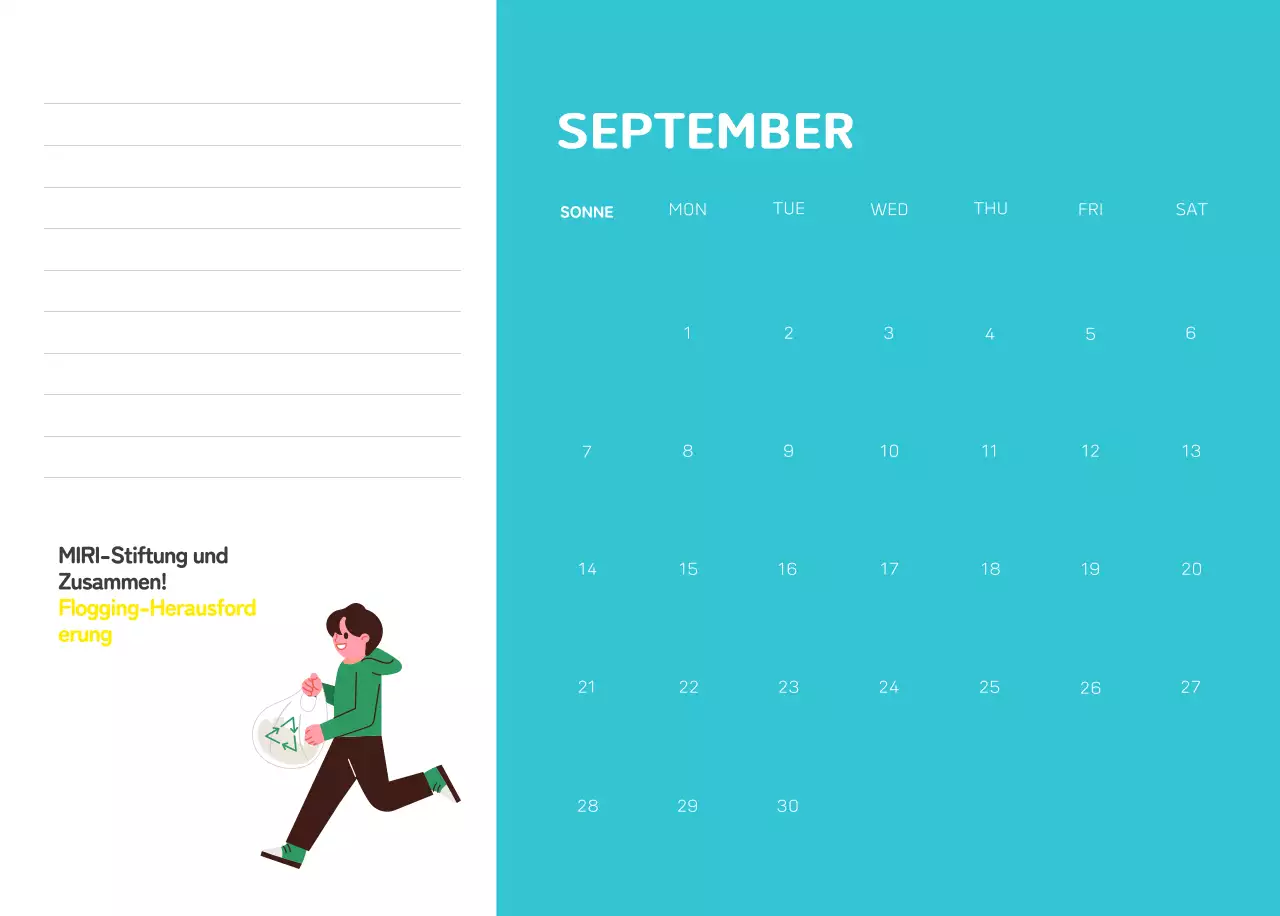 Eine soziale Stiftung, die die Weihnachtszeit mit farbenfrohen Illustrationen von Menschen und dem Planeten feiert.