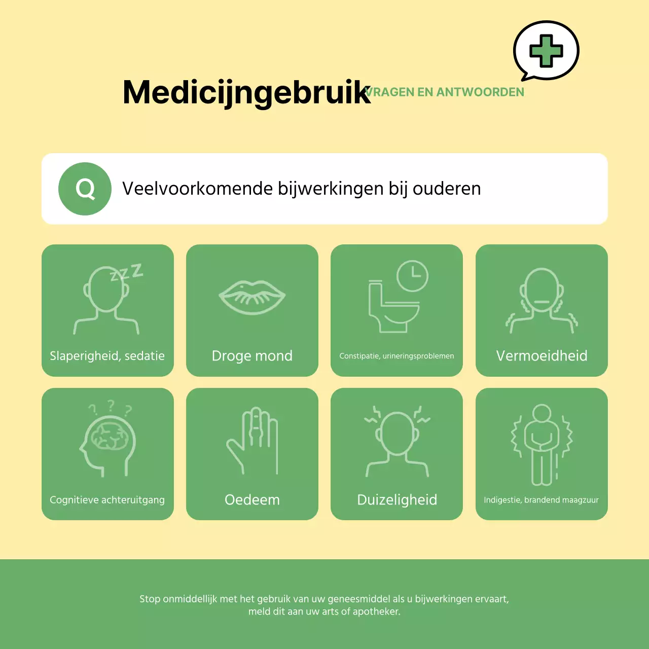 De groene en gele, no-nonsense gids voor de juiste manier om medicijnen te gebruiken