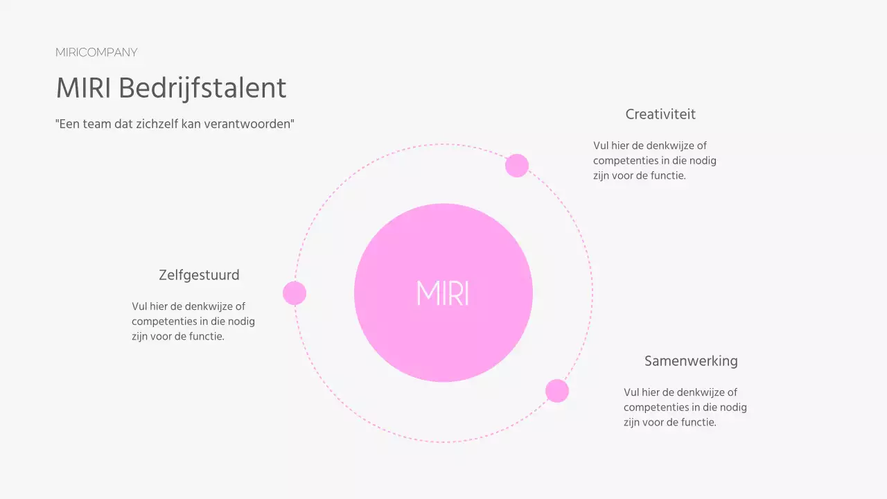 Een eenvoudig roze en grijs cultuurboek als inleiding