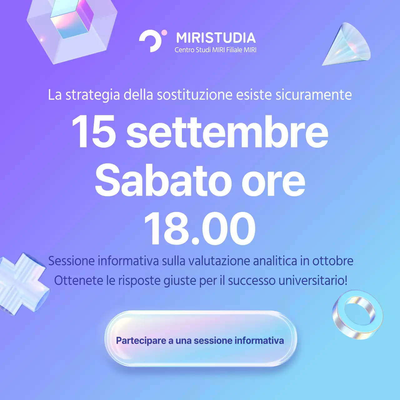 Promuovete il briefing di analisi del test simulato di ispirazione cibernetica in viola e azzurro.