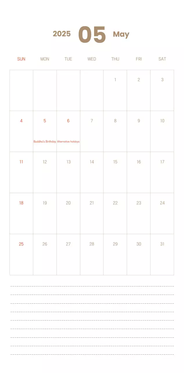 Word calendar with cozy illustrations and Bible verses on a light blue background