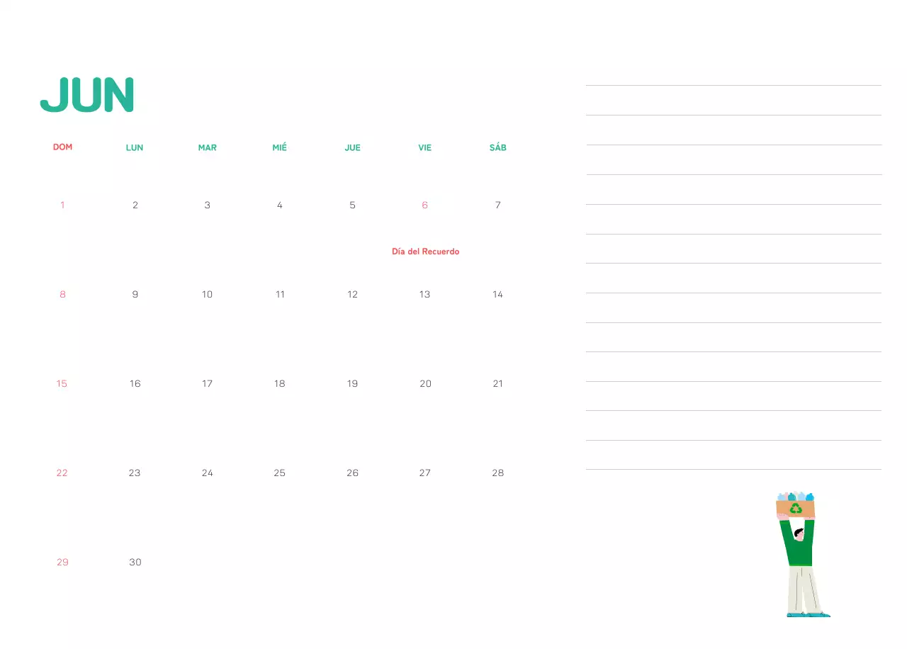 Una fundación social que celebra las fiestas con coloridas ilustraciones de personas y el planeta.