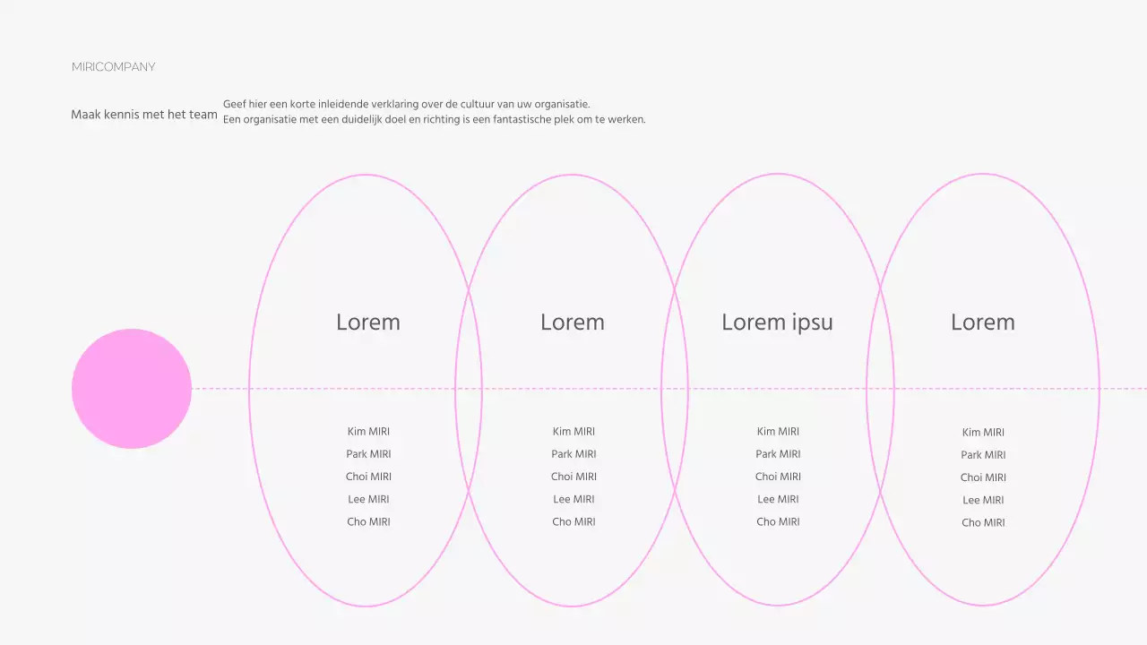 Een eenvoudig roze en grijs cultuurboek als inleiding