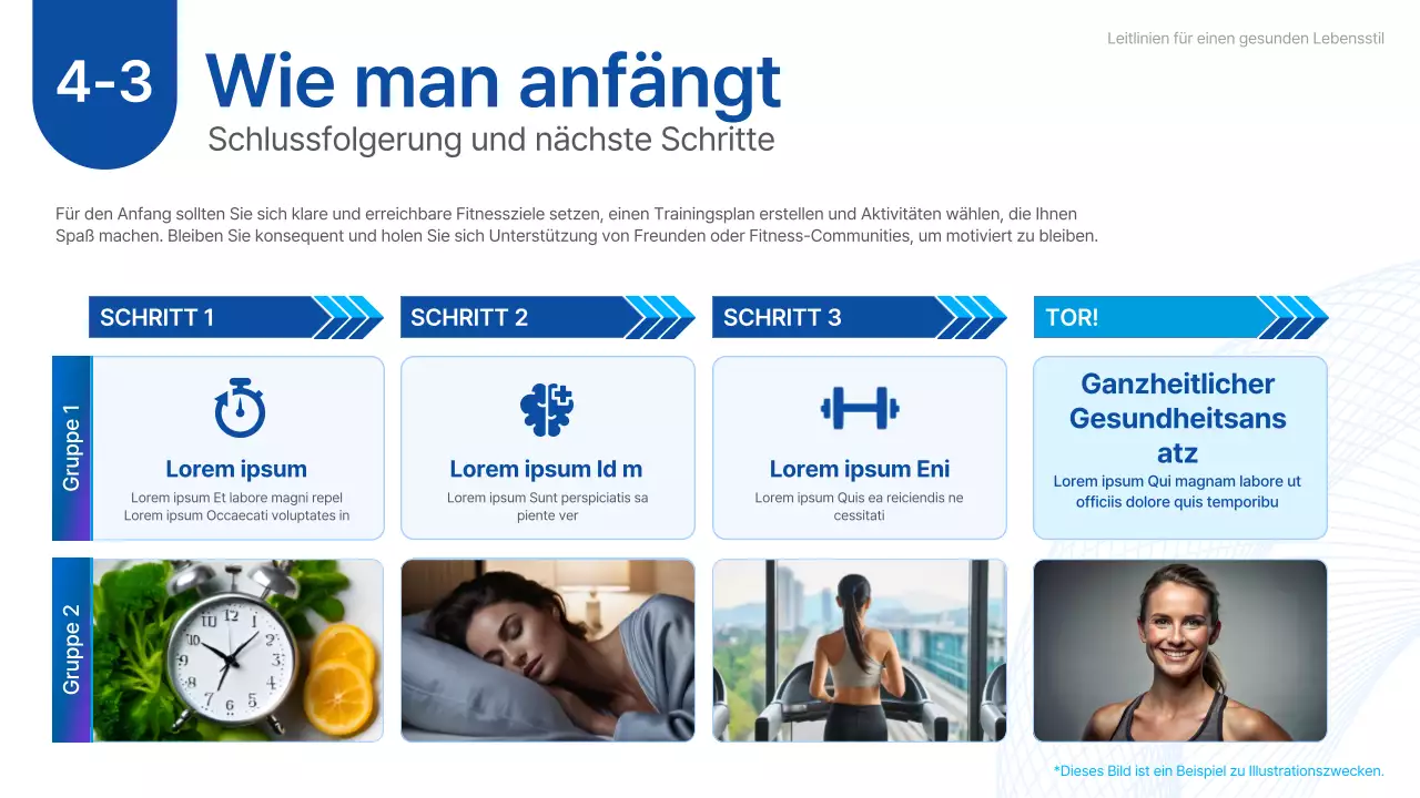 Handbuch für das blaue Basisprogramm für körperliche Aktivität