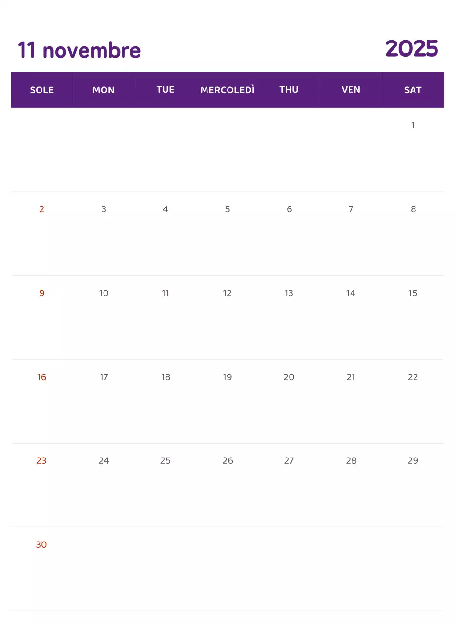 Calendari con illustrazioni colorate ed emozionali