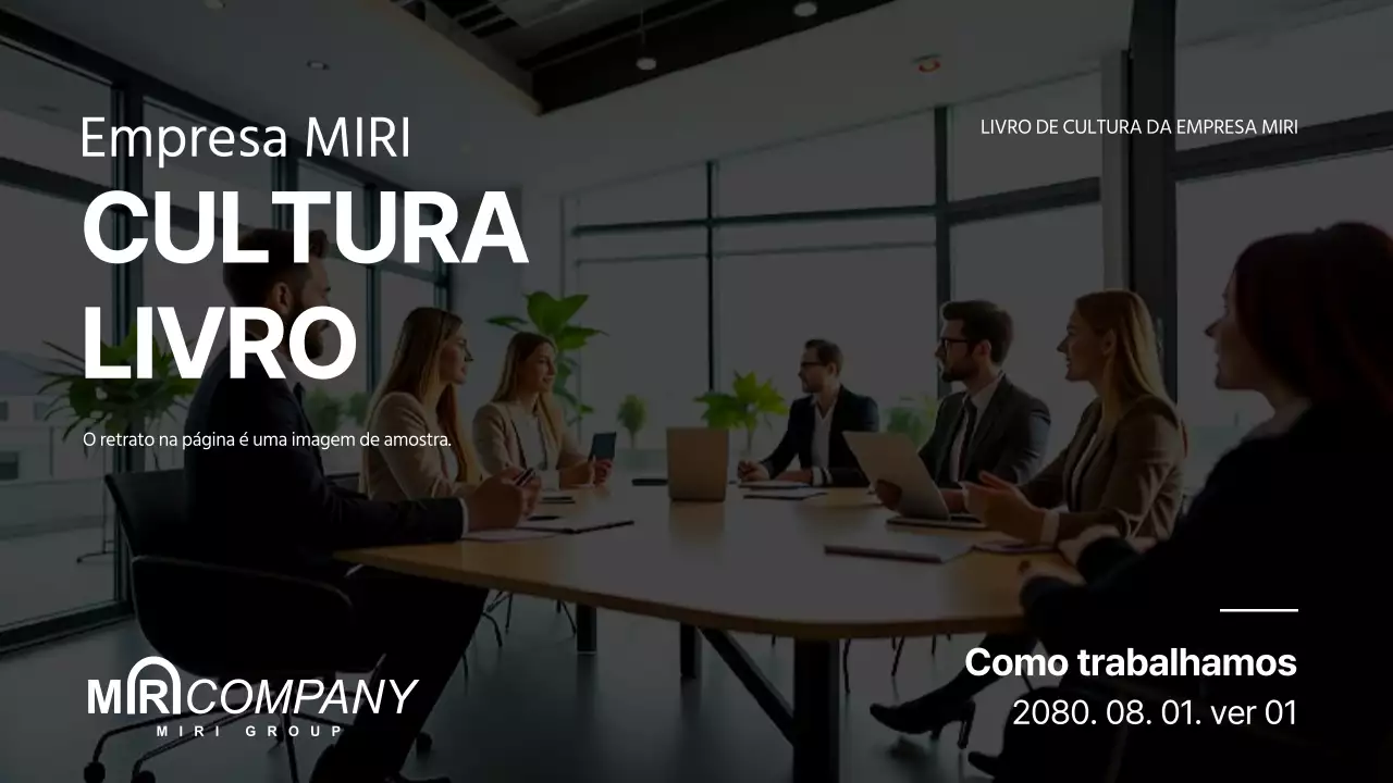 O livro da cultura empresarial moderna em azul-marinho
