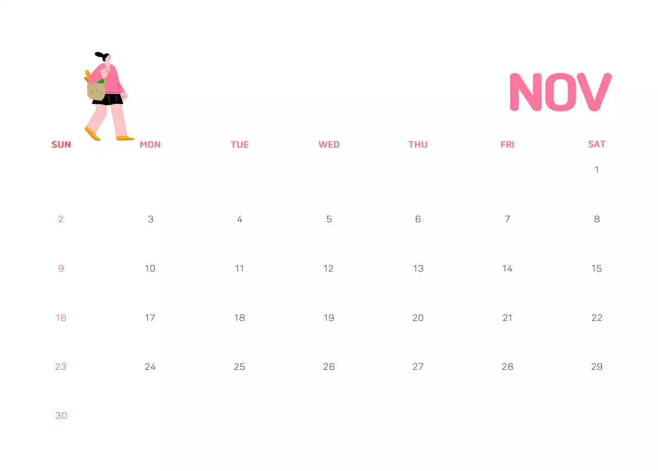 A colorful holiday celebration with illustrations of conservationists and the planet.