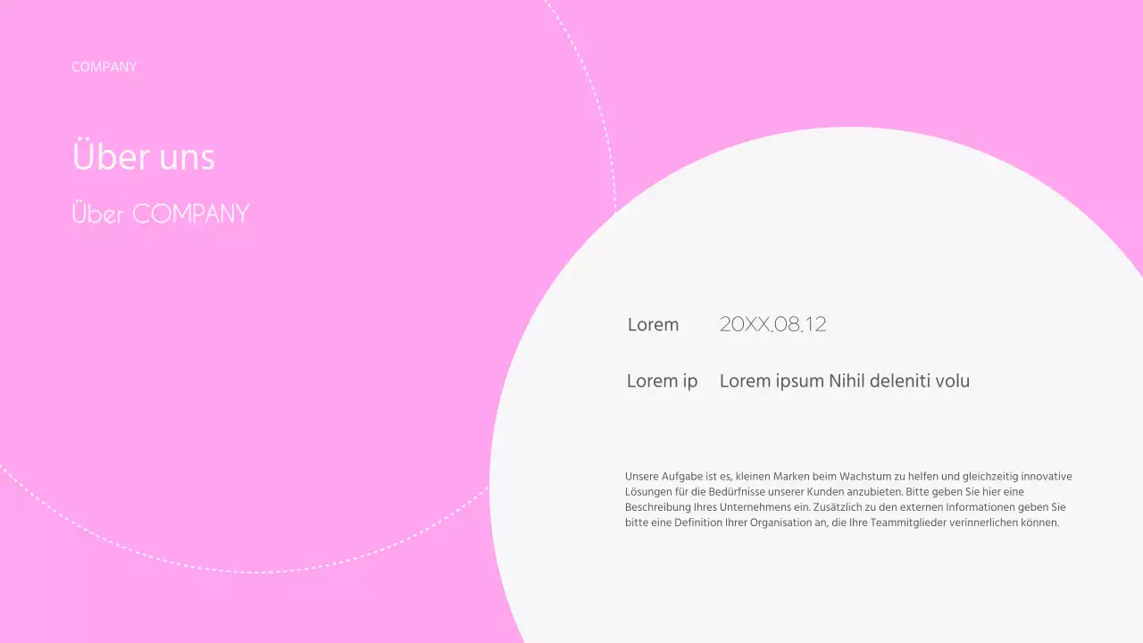 Eine einfache rosa und graue Kulturbucheinführung