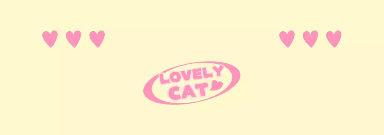 노란색의 아기자기한 하트 헤더택