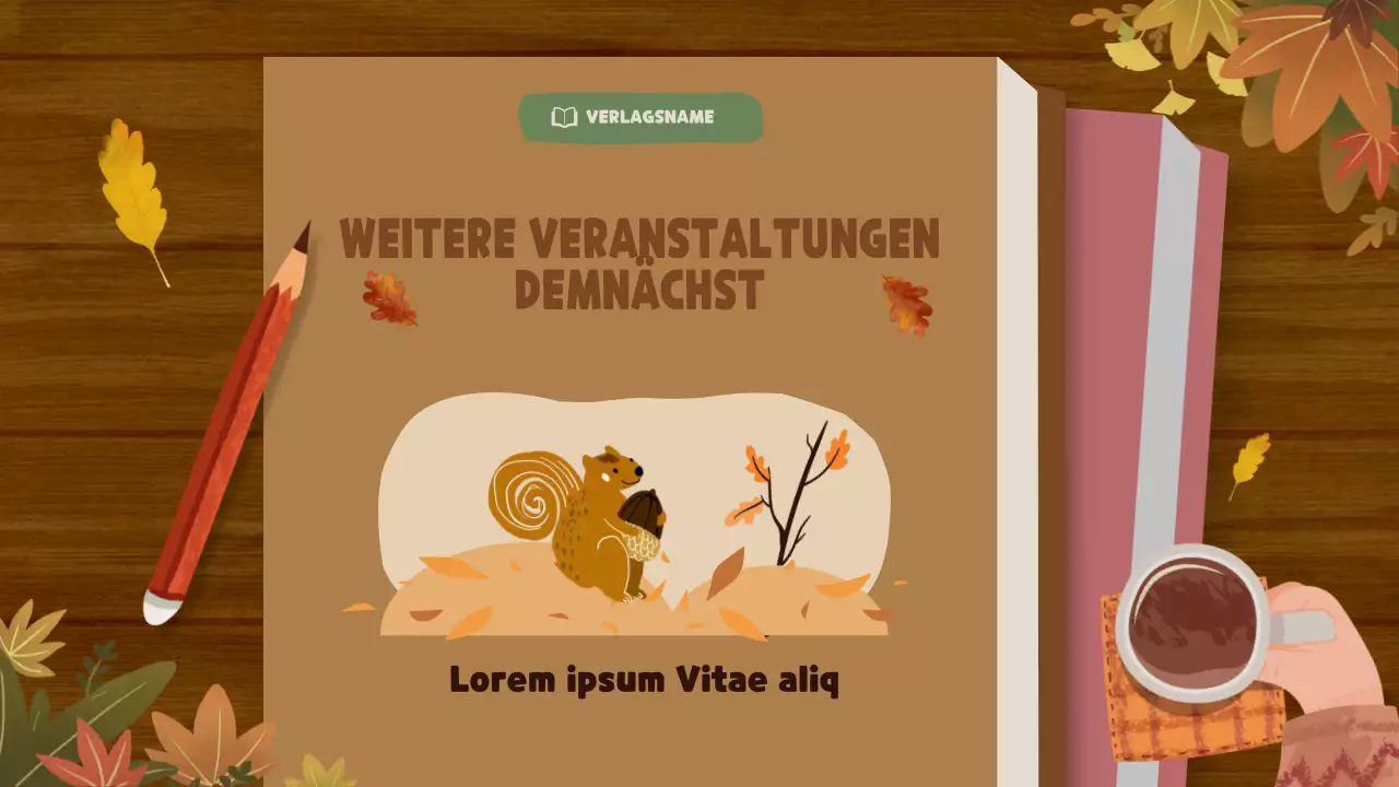 Braun und Beige Natural Autumn Publishing Company Buchempfehlungen