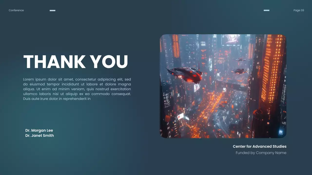 Blue Modern Business Presentation