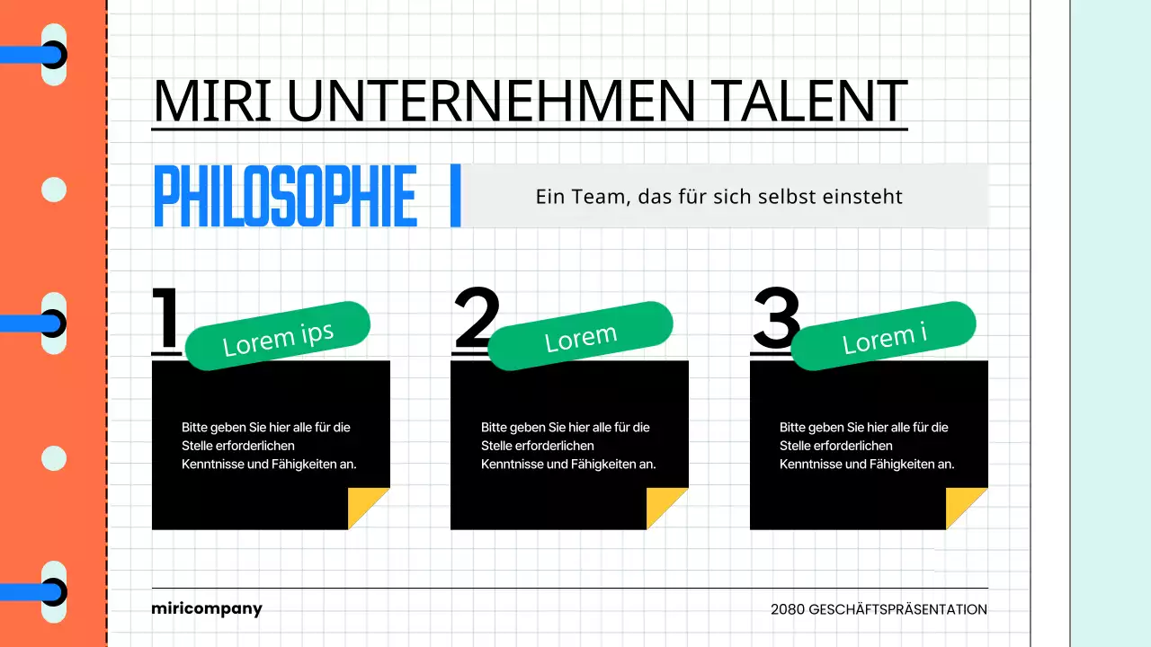 Eine kitschige Buchvorstellung der Unternehmenskultur in Hellblau und Orange