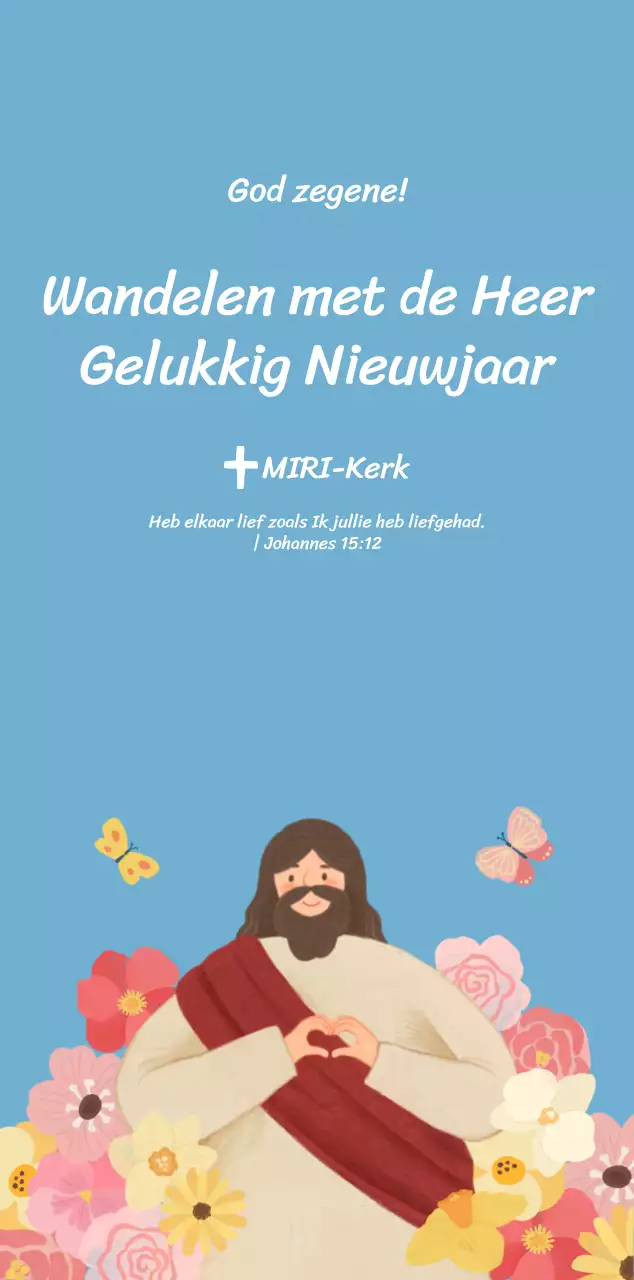 Een devotiekalender met gezellige illustraties en bijbelverzen op een lichtblauwe achtergrond