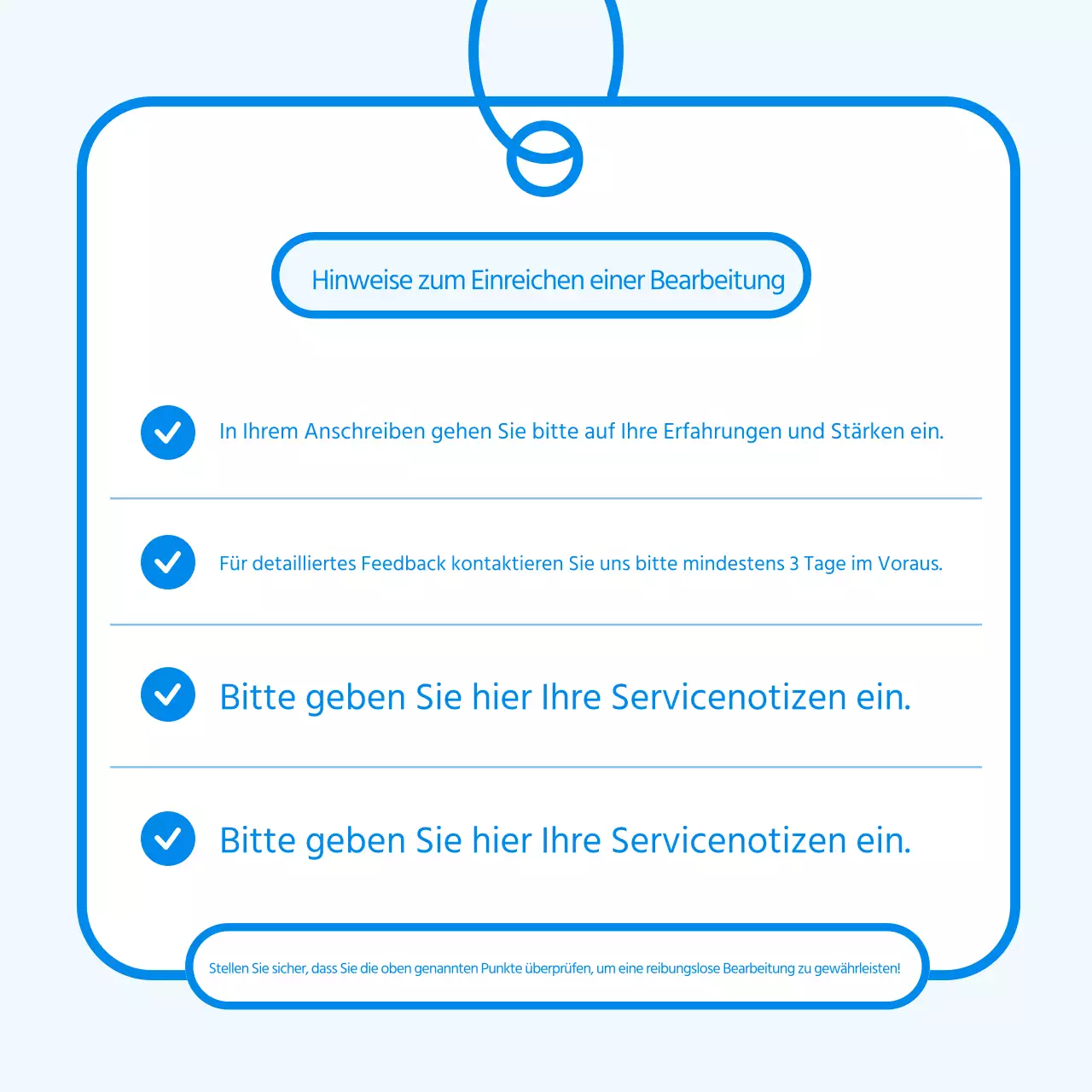 Blue's Simple Personal Statement Revision Strategy Guide