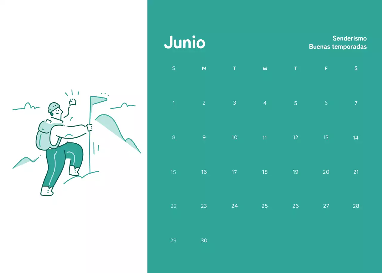 Calendarios con ilustraciones coloristas y emotivas