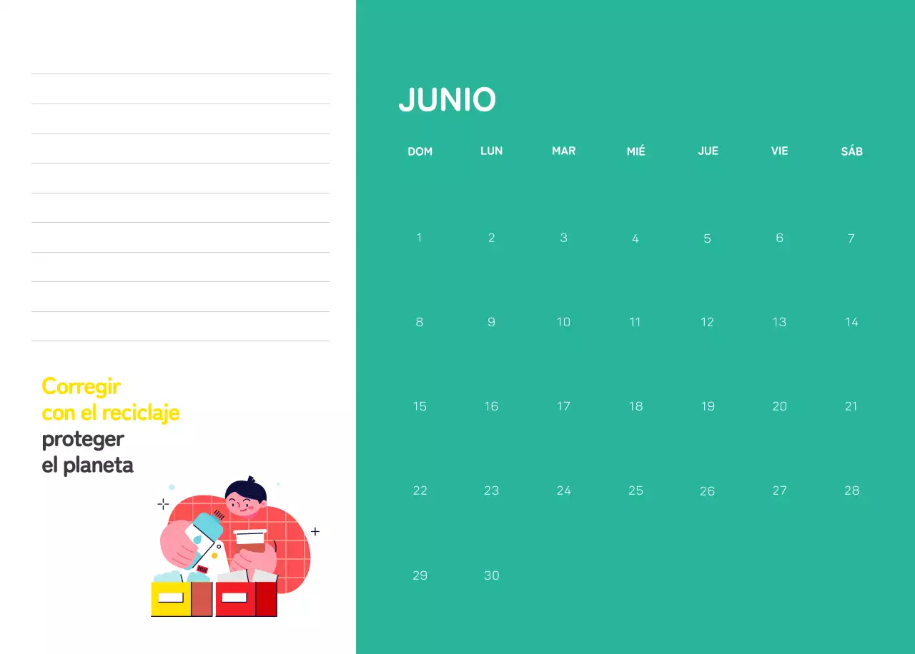 Una fundación social que celebra las fiestas con coloridas ilustraciones de personas y el planeta.