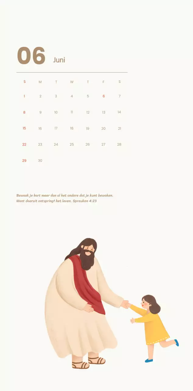 Een devotiekalender met gezellige illustraties en bijbelverzen op een lichtblauwe achtergrond