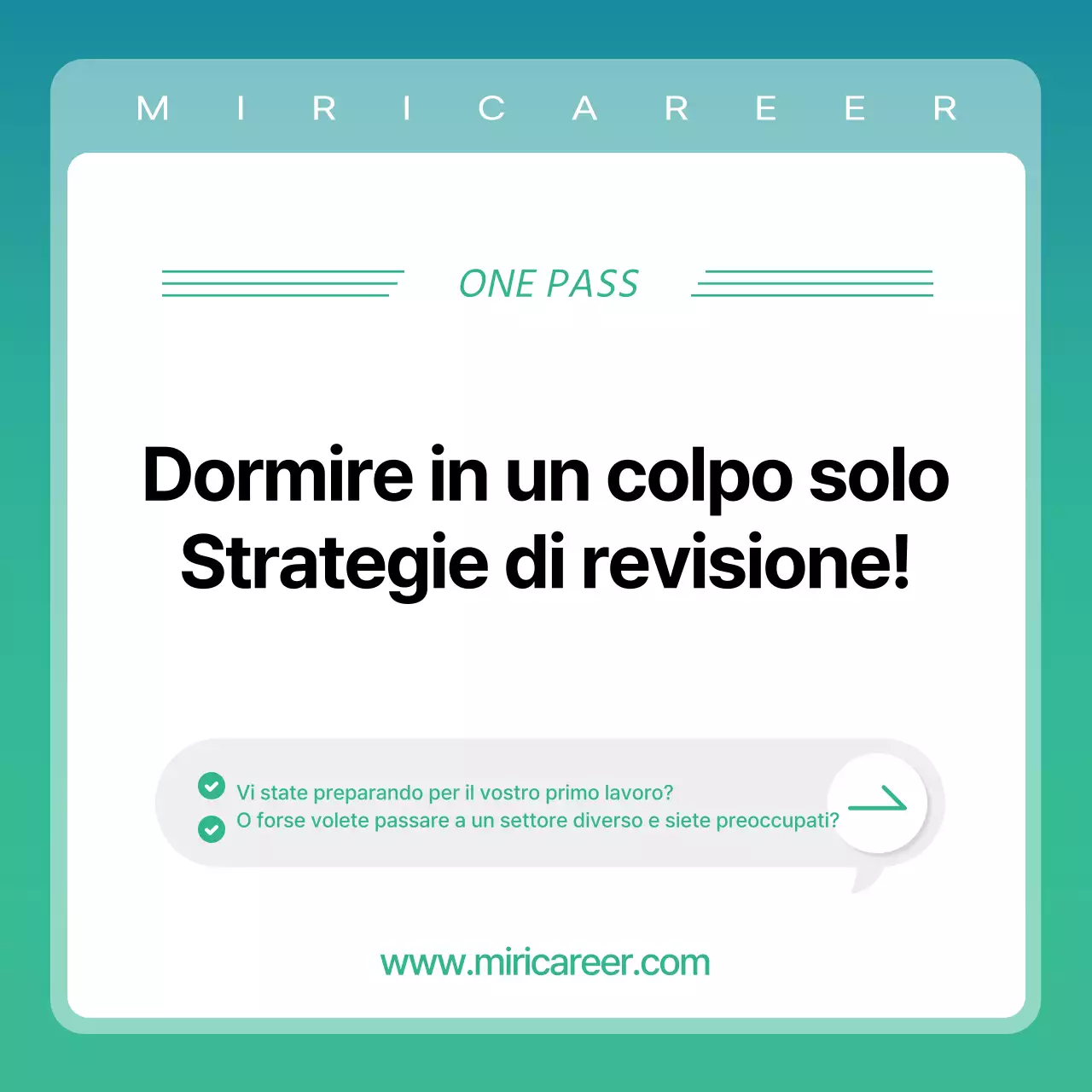 Promuovere una sessione di prova semplice, alla menta e in bianco per i tutor