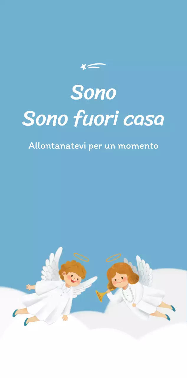 Un calendario devozionale con illustrazioni accoglienti e versetti della Bibbia su uno sfondo blu chiaro