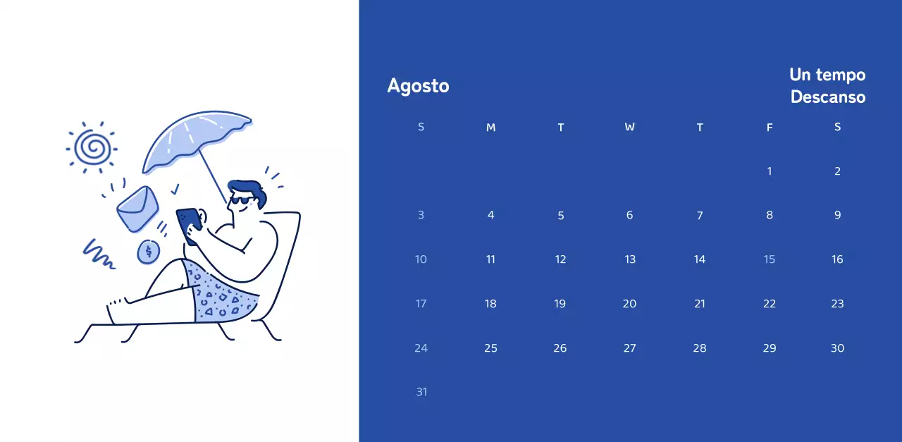 Calendarios con ilustraciones coloristas y emotivas
