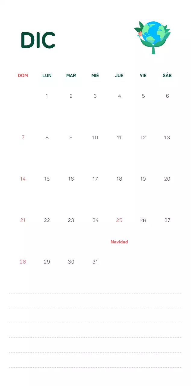 Una fundación social que celebra las fiestas con coloridas ilustraciones de personas y el planeta.