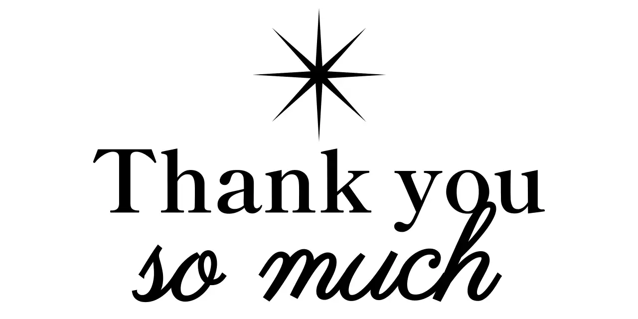 고급스러운 감사 문구 홍보