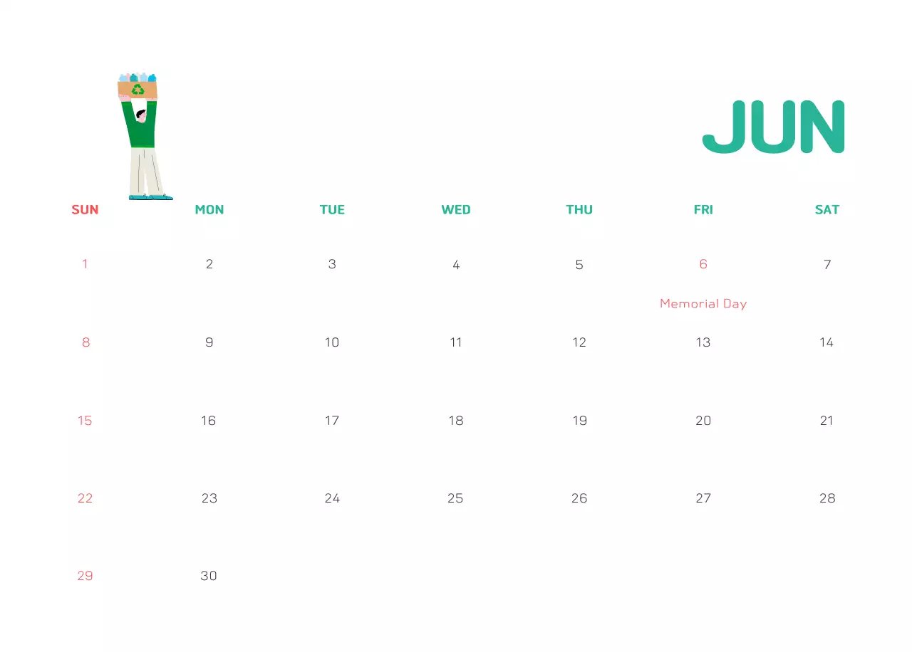 A colorful holiday celebration with illustrations of conservationists and the planet.