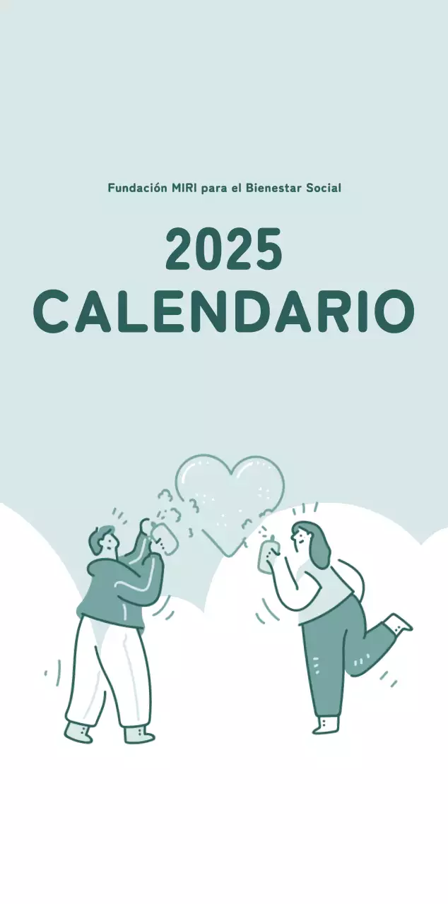 Calendarios con ilustraciones coloristas y emotivas