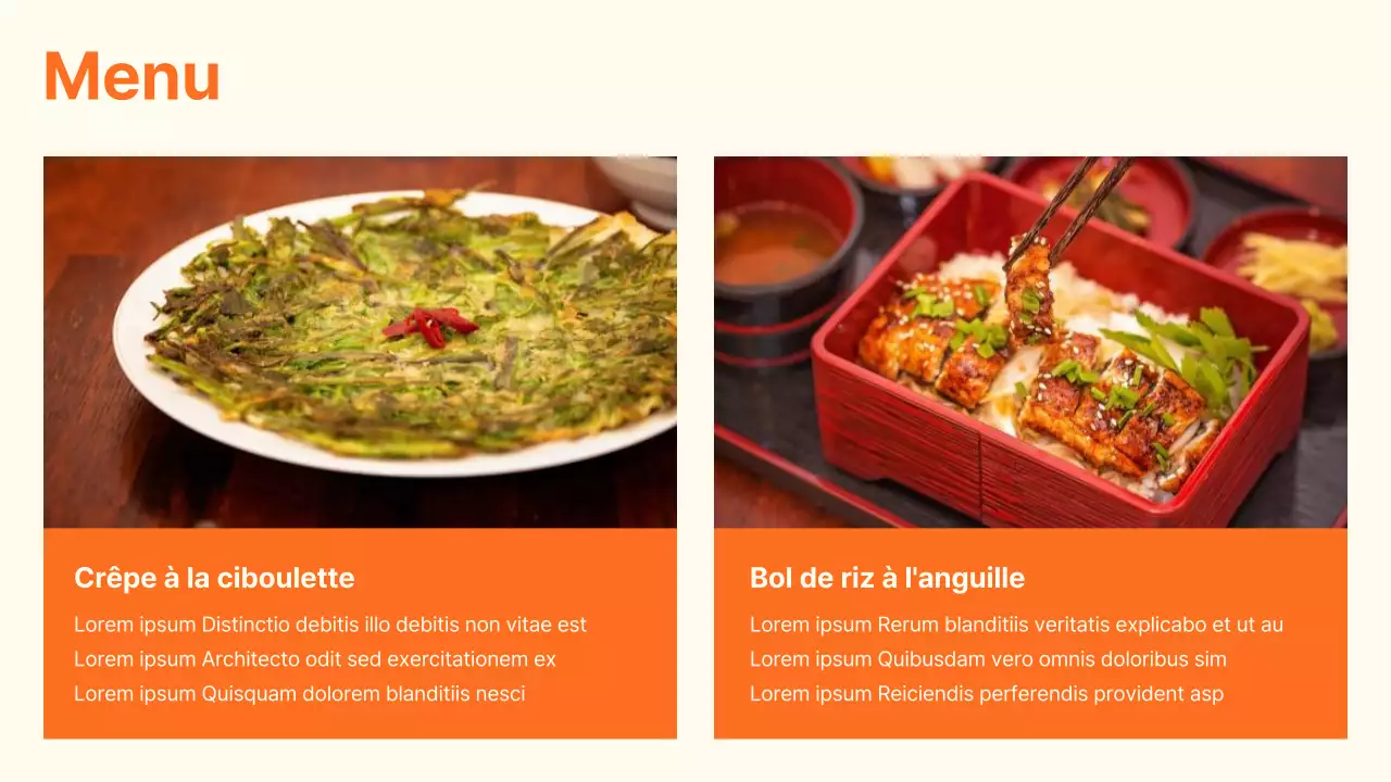 Le guide des restaurants d'Orange
