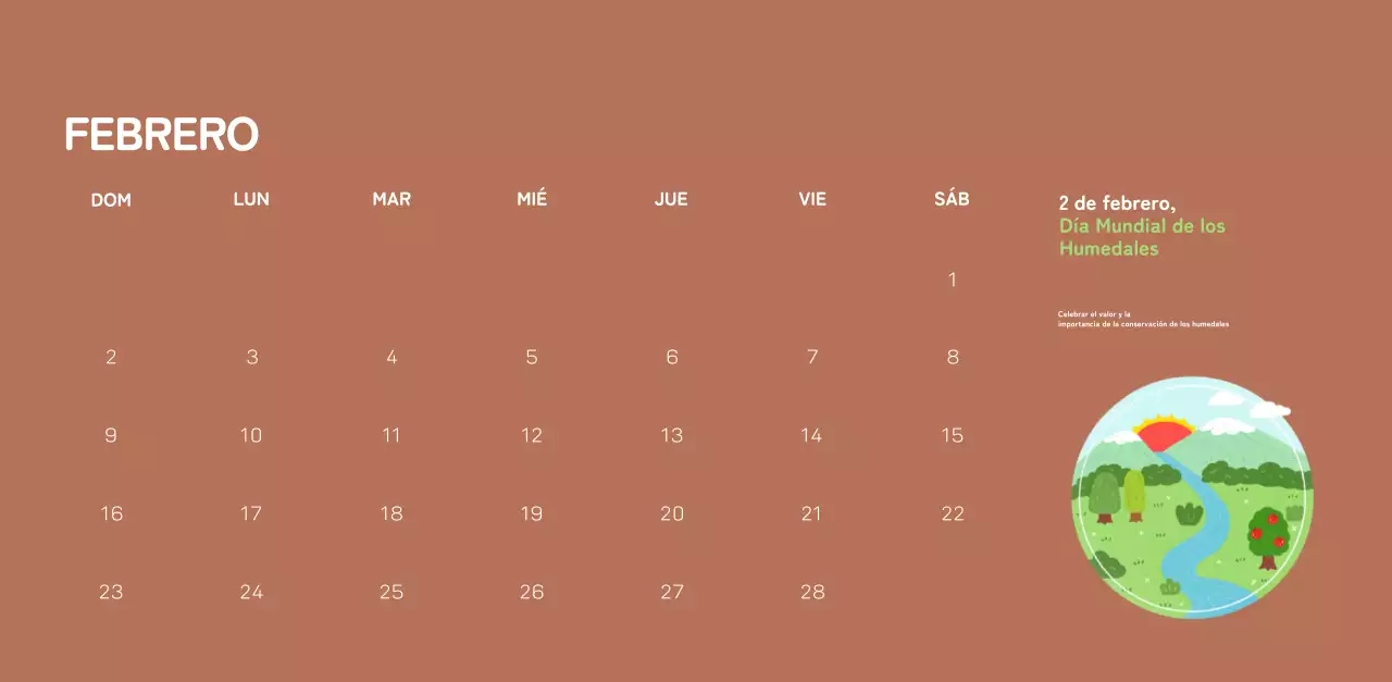 Una fundación social que celebra las fiestas con coloridas ilustraciones de personas y el planeta.