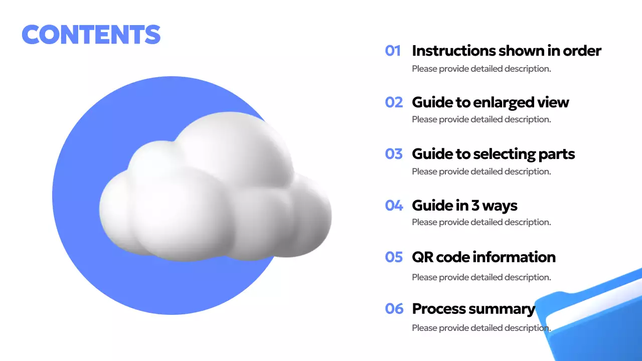 Blue Modern Program Guide Presentation