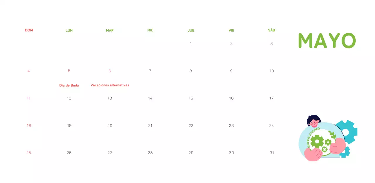 Una fundación social que celebra las fiestas con coloridas ilustraciones de personas y el planeta.