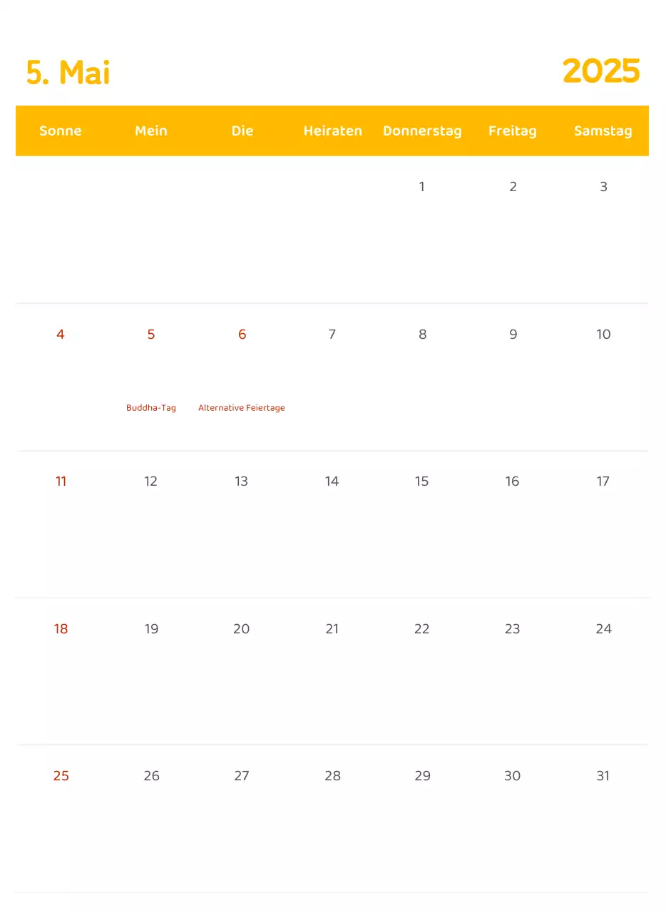 Kalender mit farbenfrohen und emotionalen Illustrationen