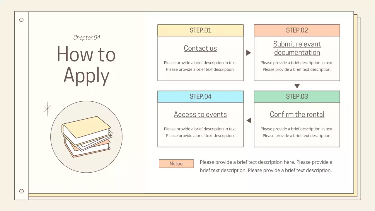 Beige Minimal Bookstore Guide Presentation