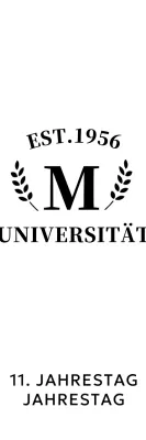 Feiern Sie die Universität mit einem einfachen Konzept