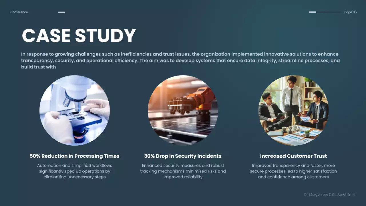 Blue Modern Business Presentation