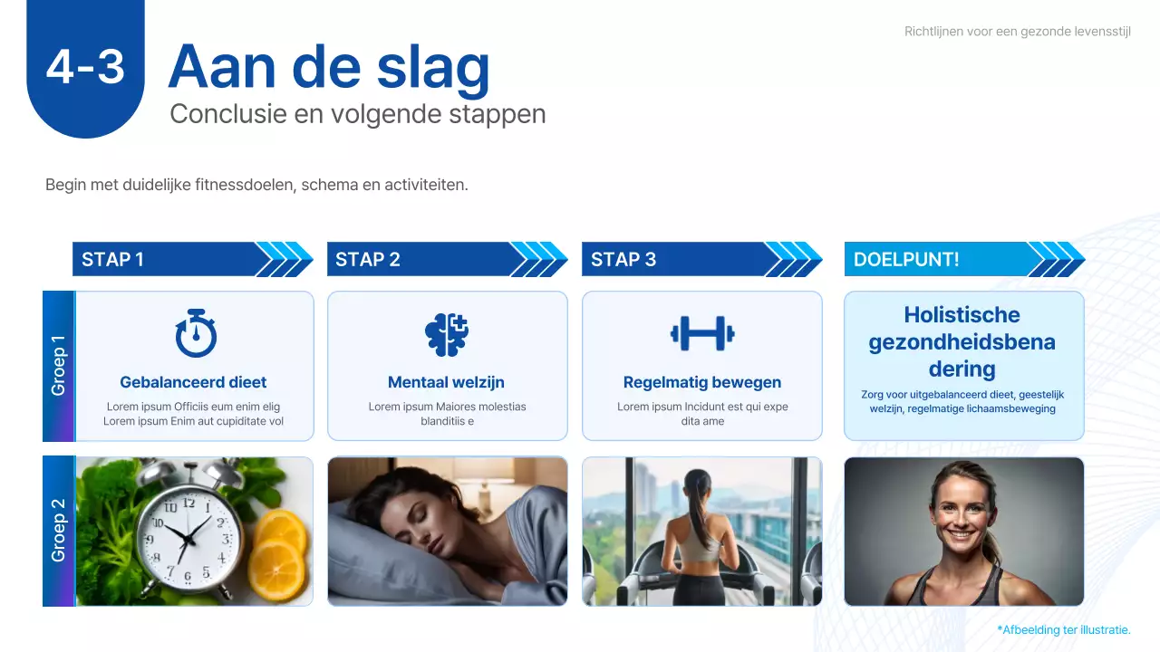 handleiding blauw basisprogramma voor lichaamsbeweging