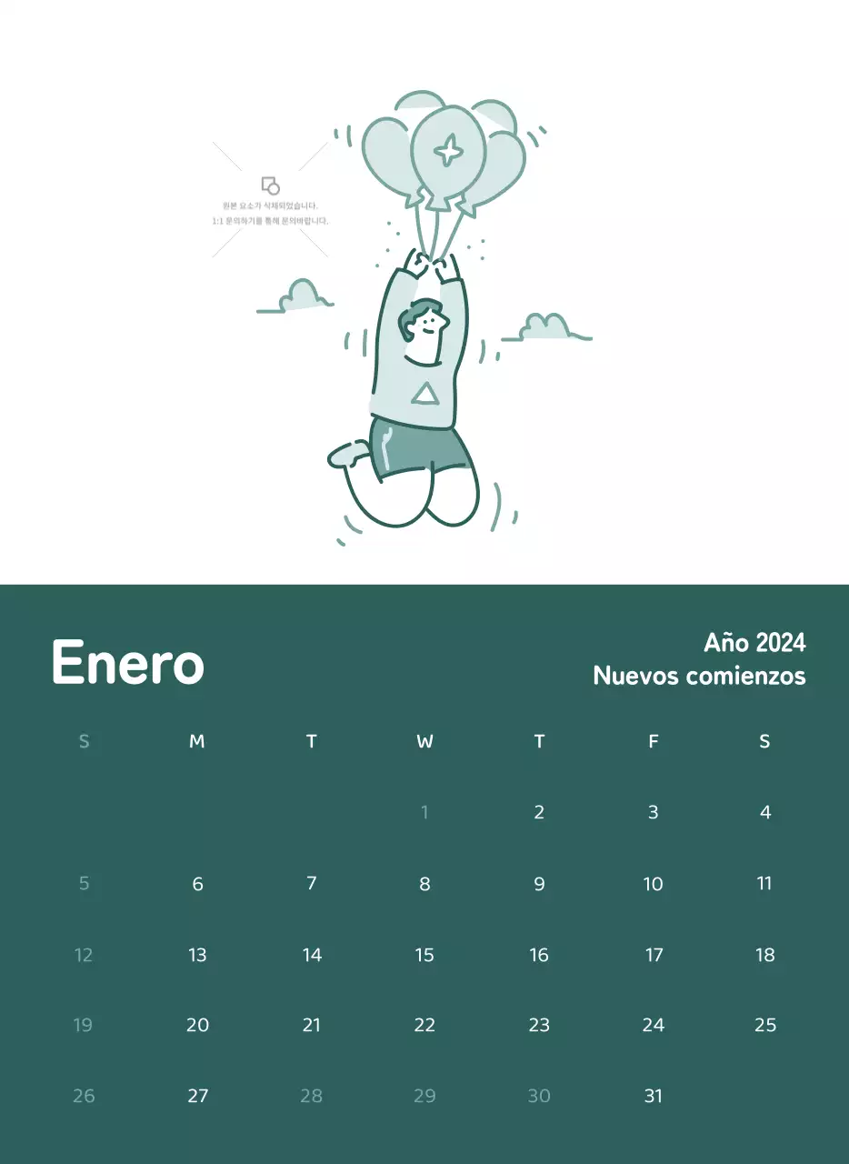 Calendarios con ilustraciones coloristas y emotivas