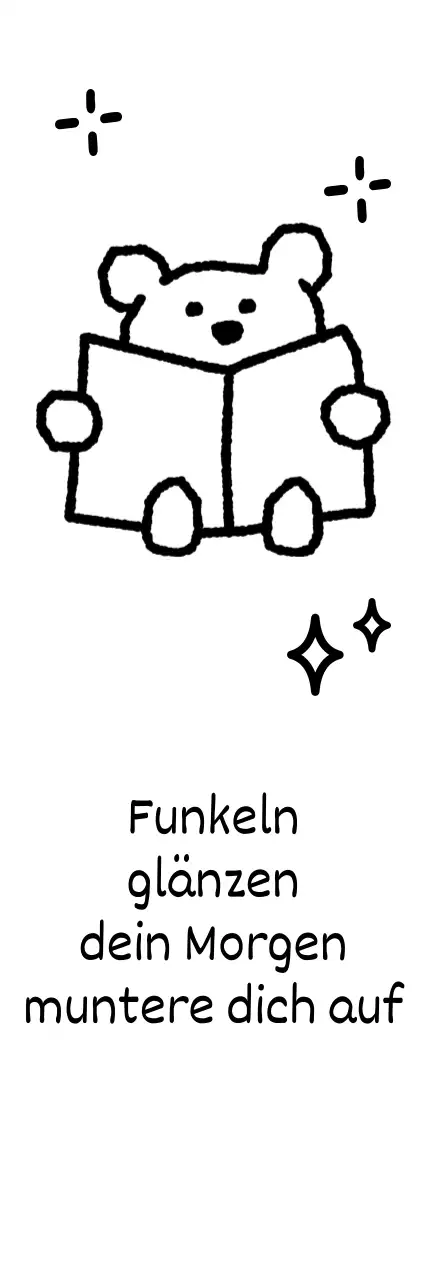 Mit netten und ermutigenden Sprüchen werben